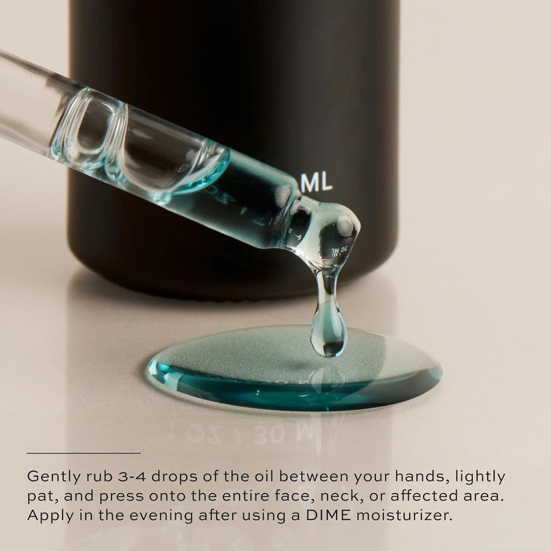 DIME Blue Facial Oil - 30ml | Calming Hydration & Blemish Relief with Blue Tansy & Rosehip