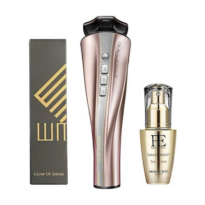 Dr. Arrivo The Zeus 24K Gold Pink | Luxury Lifting, Firming & Anti-Aging Beauty Device