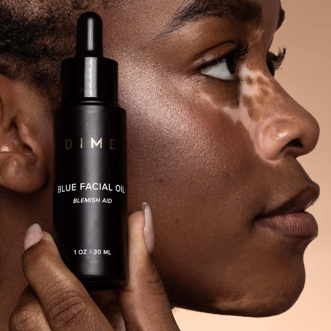 DIME Blue Facial Oil - 30ml | Calming Hydration & Blemish Relief with Blue Tansy & Rosehip