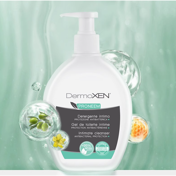 DERMOXEN Female Propolis Intimate Cleanser 200ml | Gentle Daily Intimate Wash with Natural Propolis Extract