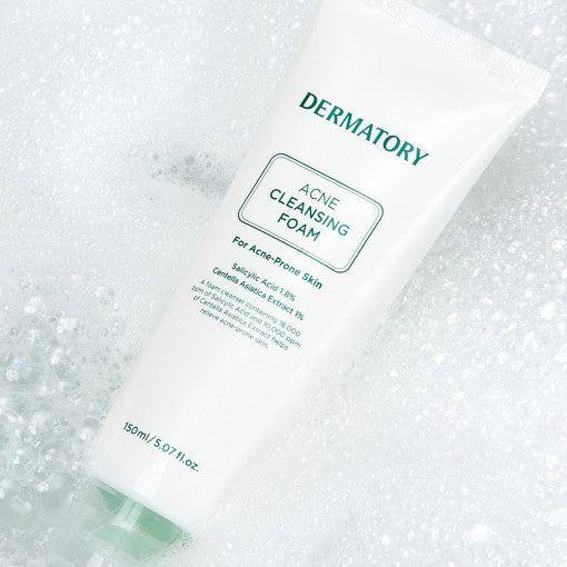 DERMATORY Pro Trouble Acne Cleansing Foam 150ml | Deep Clean & Oil Control