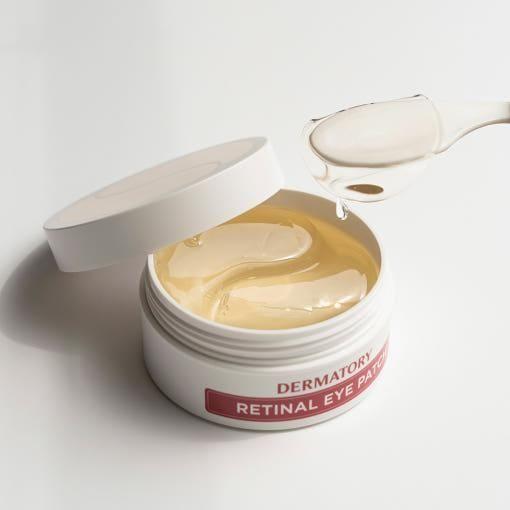 DERMATORY Pro Vita A Retinal Eye Patch 60 Patches | Firm, Lift & Brighten