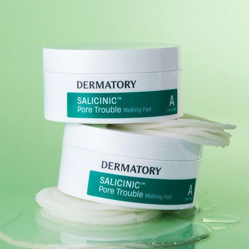 DERMATORY Salicinic Pore Trouble Melting Pad 30 Count | Pore Care & Sebum Control