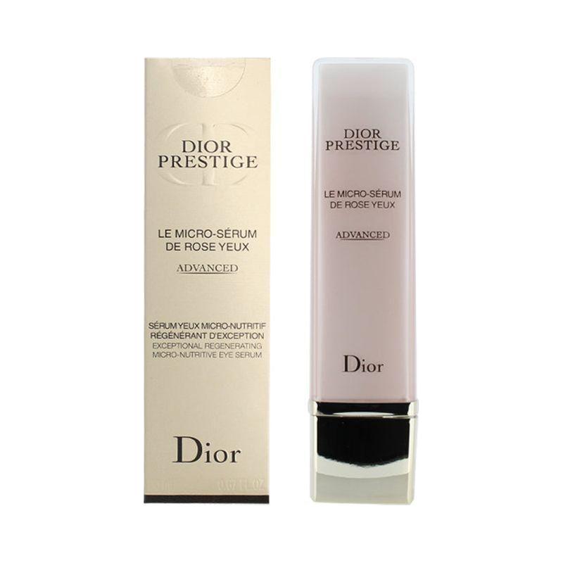 Dior Prestige Le Micro-Serum Advanced 20ml | Regenerating & Micro-Nutritive Eye Serum for Revitalised, Youthful Eyes