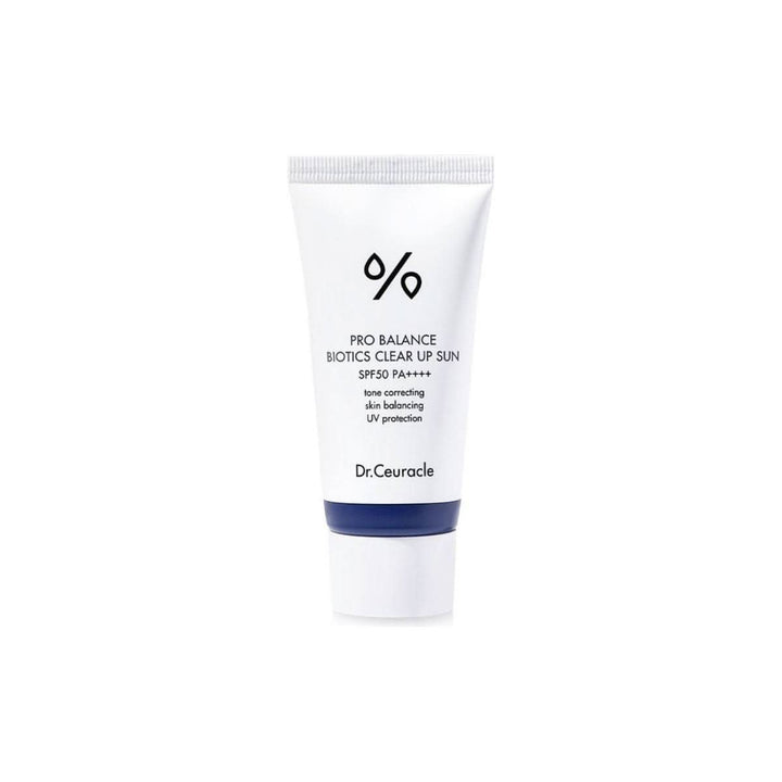 Dr. Ceuracle Pro Balance Biotics Clear Up Sun 50ml SPF 50 | Probiotic-Powered UV Protection