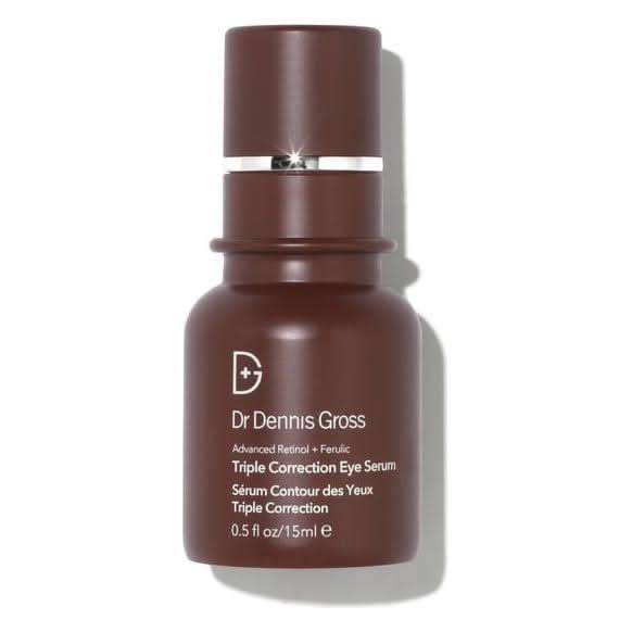 Dr. Dennis Gross Advanced Retinol + Ferulic Triple Correction Eye Serum | Anti-Aging, Firming & Hydrating Formula