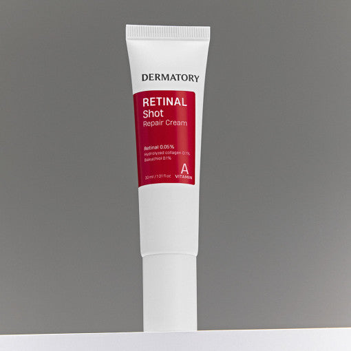 DERMATORY Retinal Shot Firming & Repair Cream - 30ml | Pore-Tightening, Smoothing Retinal Cream