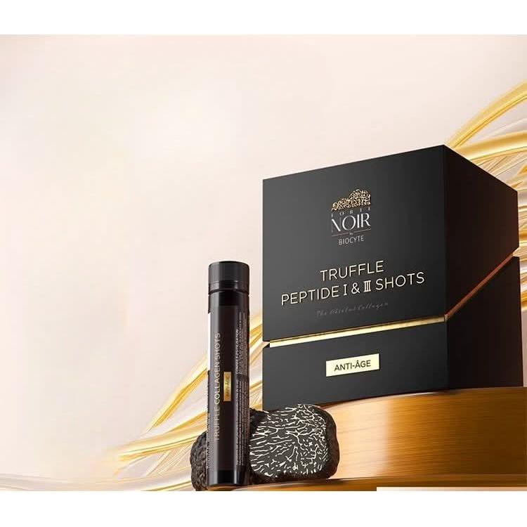 BIOCYTE Truffle Peptide I&III Shots Collagen & GAG Booster (10 x 25ml) | Deep Hydration, Skin Plumping & Anti-Ageing BIOCYTE