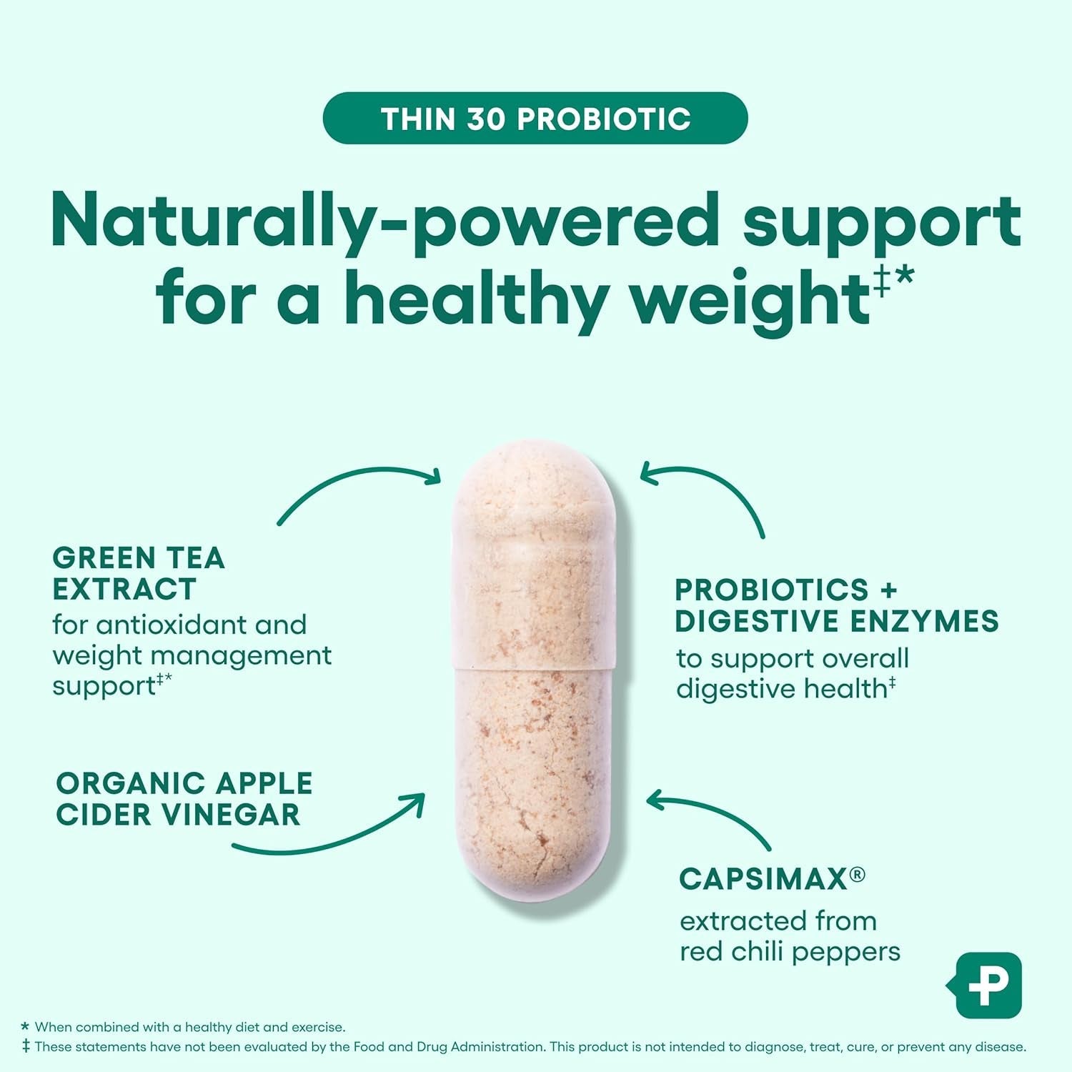 Physician's CHOICE Probiotics for Weight Management 60 Capsules The Science-Backed Dual-Action Support for Gut Health & Metabolic Boost