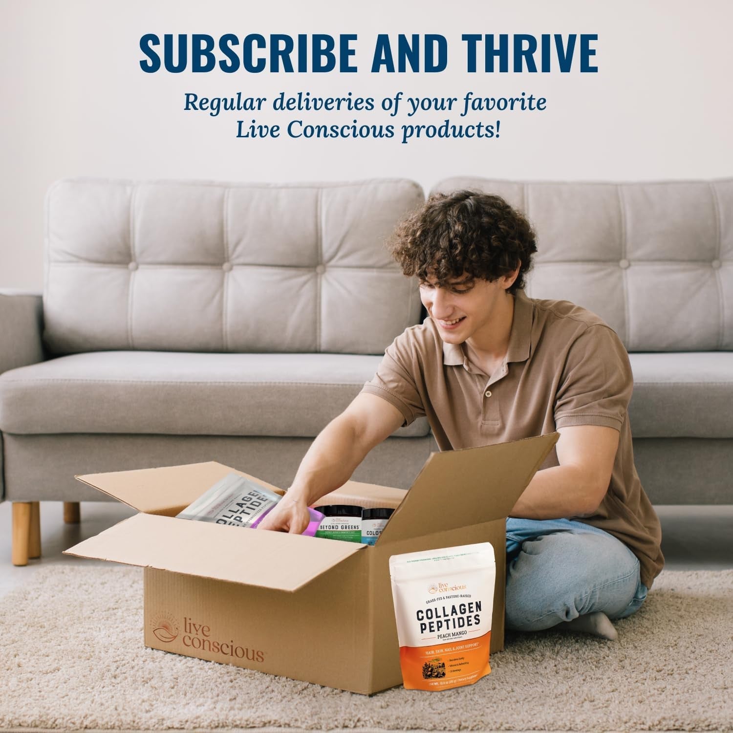 Live Conscious MAGWELL 120 Capsules | 3-in-1 Advanced Formula Build a stronger foundation for your health.