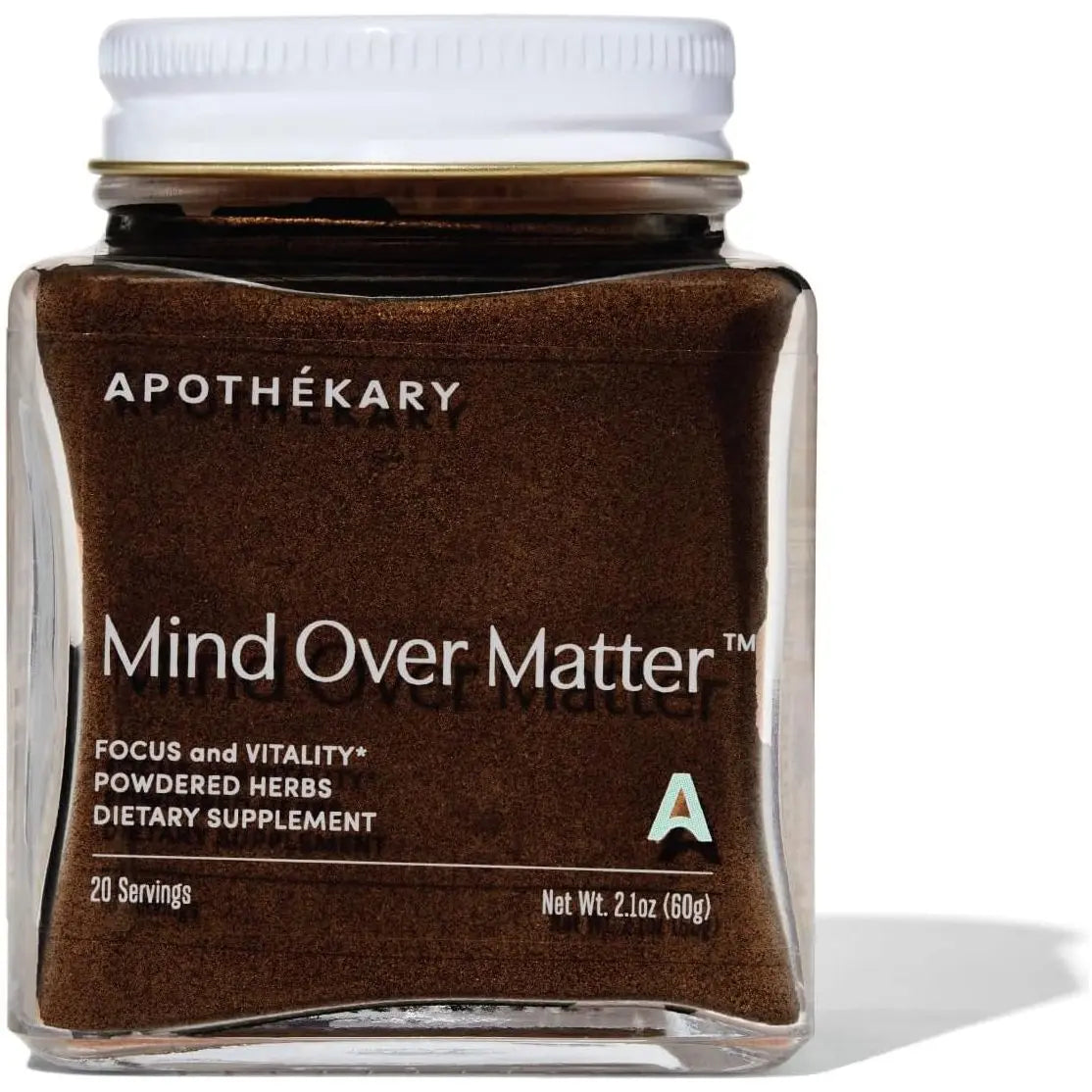Apothékary Mind Over Matter Powdered Herbs – 60g (20 Servings) | Natural Brain-Boosting Mushroom Elixir for Focus & Clarity