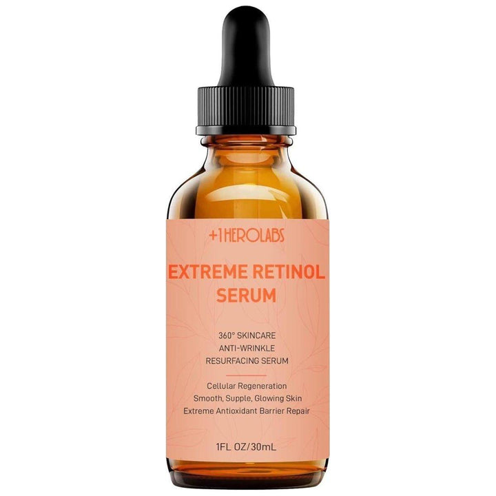 Hero Labs Extreme Retinol Serum 2.5% | High-Potency Anti-Aging Night Treatment