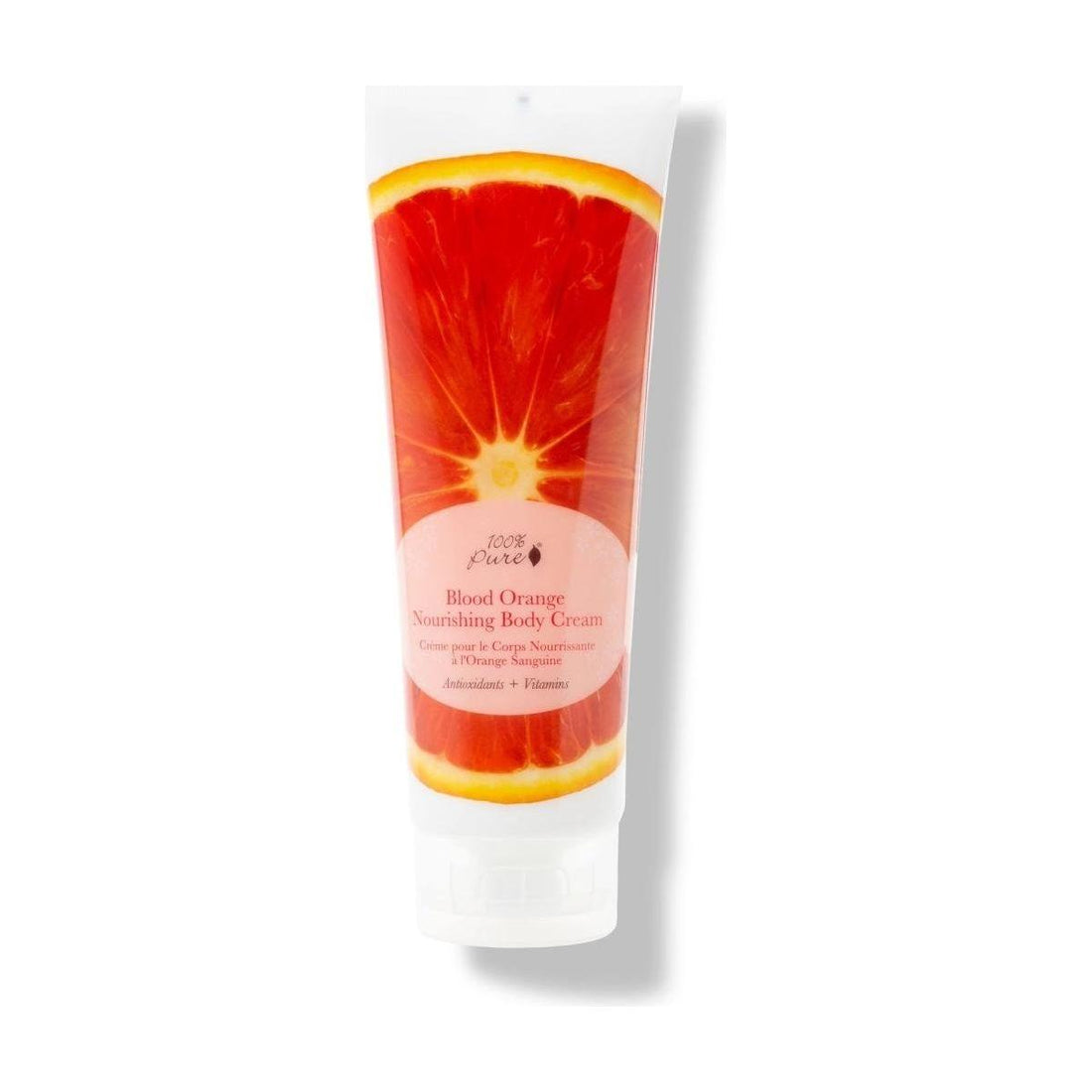 100% PURE Blood Orange Nourishing Body Cream - 236ml | Deep Hydration for Silky, Radiant Skin