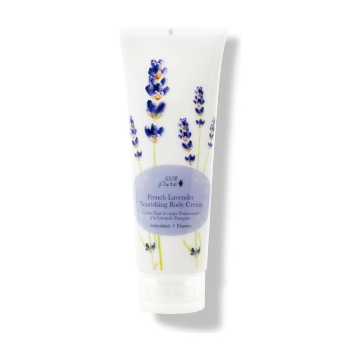100% PURE French Lavender Nourishing Body Cream - 240ml | Hydrating & Anti-Aging