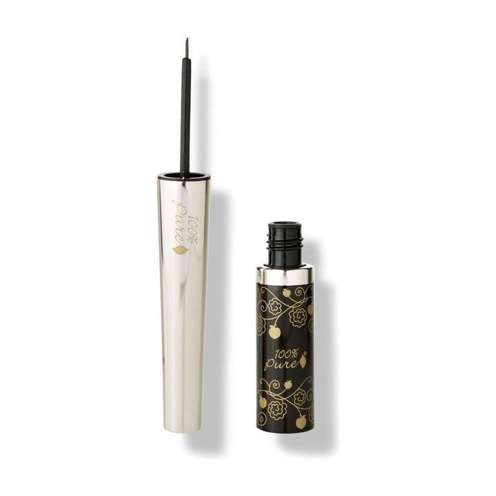 100% PURE Long Last Liquid Eye Liner | Smudge-Proof, Ultra-Pigmented & Naturally Derived