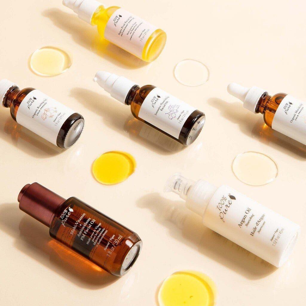 100% PURE Multi-Vitamin + Antioxidants PM Facial Oil  30ml | Anti-Aging & Skin Firming