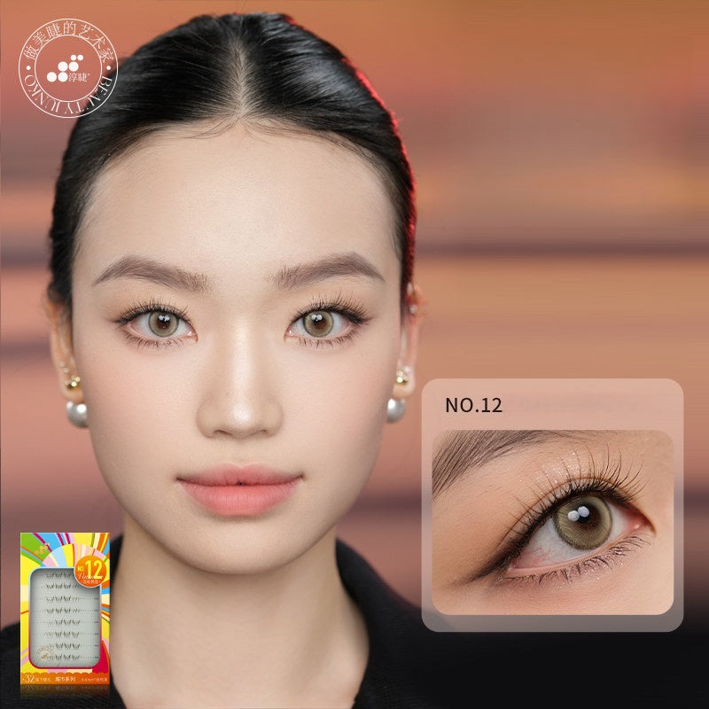 BEAUTYJUNKO Spanish City Cluster Lash Collection False Eyelashes