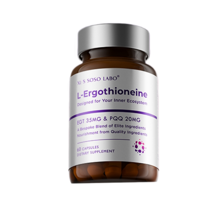XL:S SOSO LABO L-Ergothioneine Designed for Your Inner Ecosystem 60 Capsules