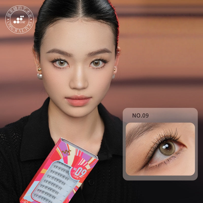 BEAUTYJUNKO Spanish City Cluster Lash Collection False Eyelashes