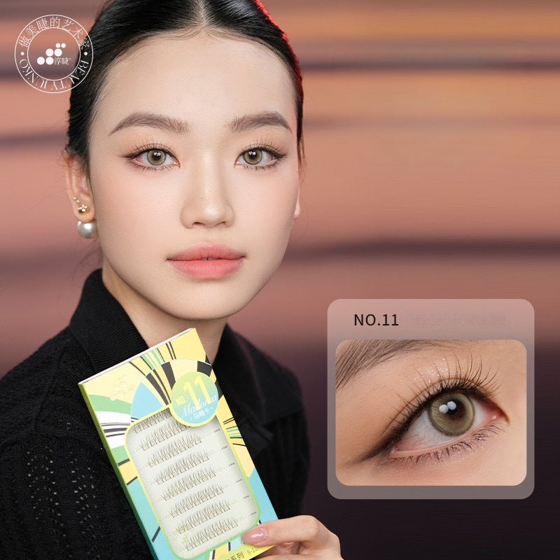 BEAUTYJUNKO Spanish City Cluster Lash Collection False Eyelashes
