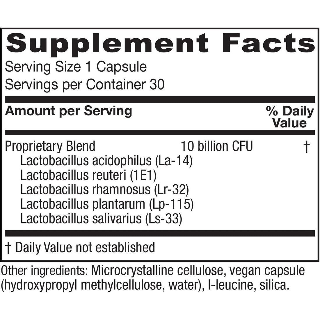 Vitanica FemEcology – 30 Capsules Vaginal & Gut Probiotic for Women’s Microflora & pH Balance