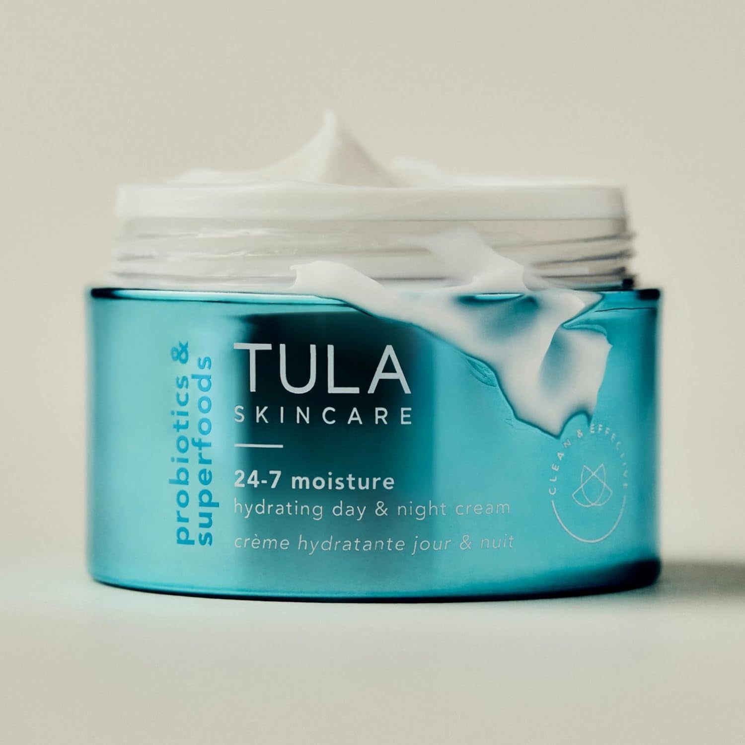 TULA SKINCARE 24-7 Moisture Hydrating Day & Night Cream (Chrome) - 43g | All-Day Hydration & Skin Balance