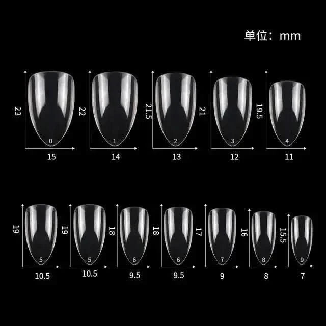 120Pcs American Capsule Gel X Coffin Nails - Seamless, Salon-Quality Finish Anytime