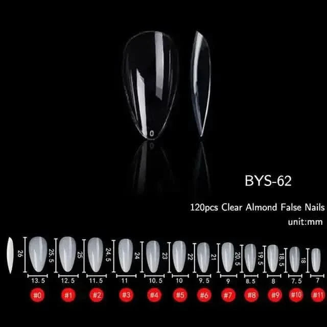 120Pcs American Capsule Gel X Coffin Nails - Seamless, Salon-Quality Finish Anytime