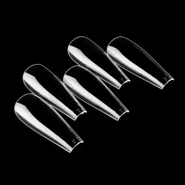 120Pcs American Capsule Gel X Coffin Nails - Seamless, Salon-Quality Finish Anytime
