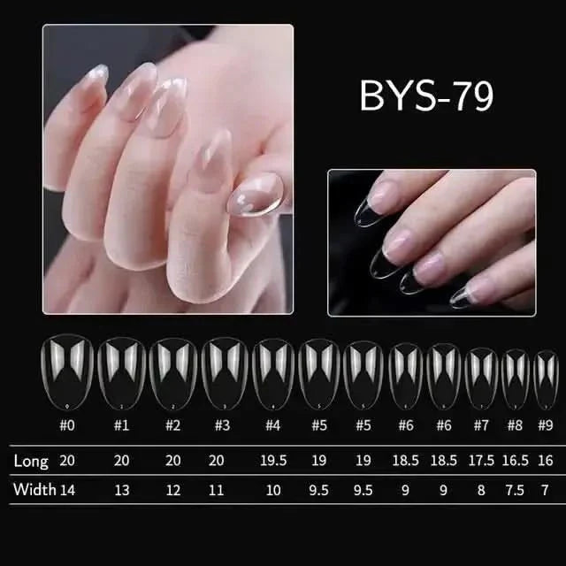 120Pcs American Capsule Gel X Coffin Nails - Seamless, Salon-Quality Finish Anytime