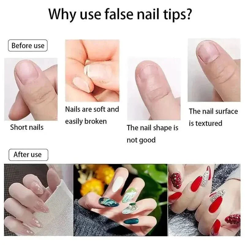 120Pcs American Capsule Gel X Coffin Nails - Seamless, Salon-Quality Finish Anytime