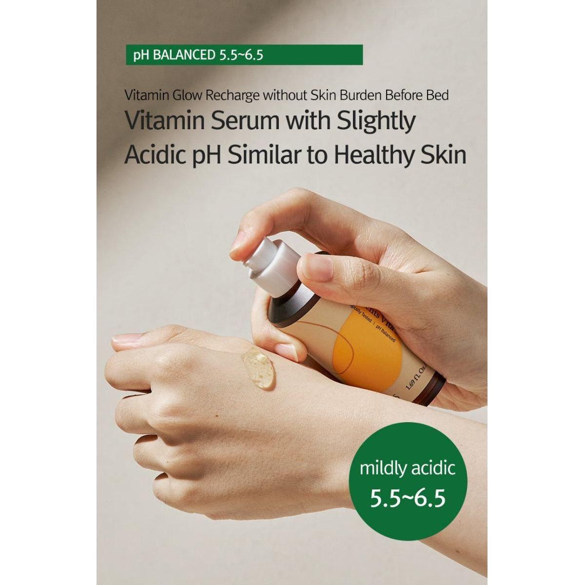 12GRABS 10 Elements Vita Serum - 50ml | Brighten, Hydrate & Strengthen Skin