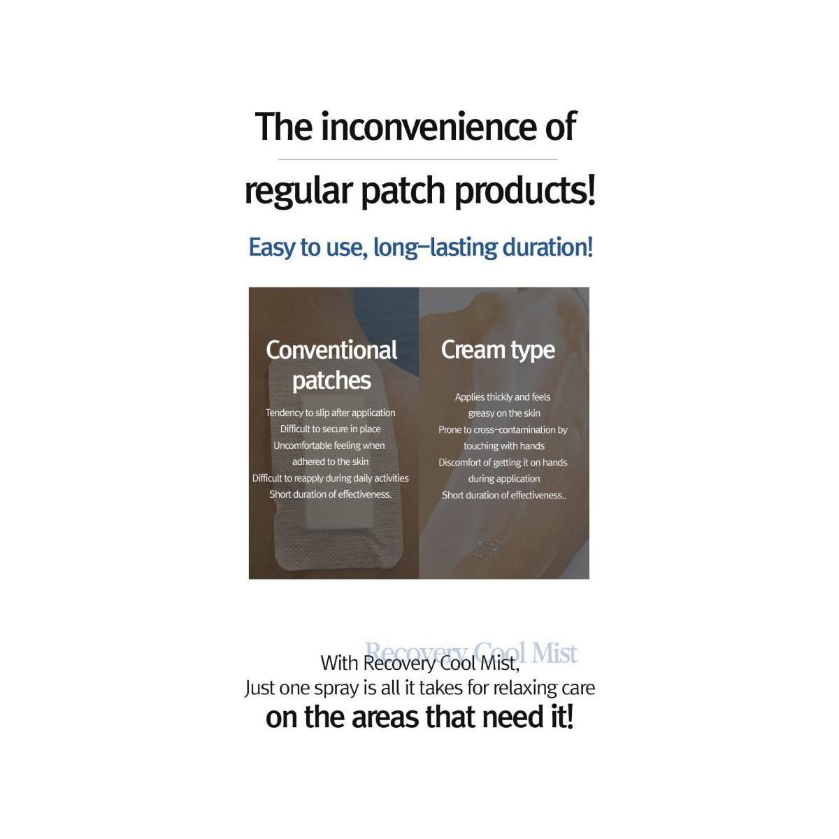 12GRABS Recovery Sports Cool Mist - Instant Cooling & Relaxation Spray (100ml)