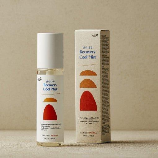 12GRABS Recovery Sports Cool Mist - Instant Cooling & Relaxation Spray (100ml)