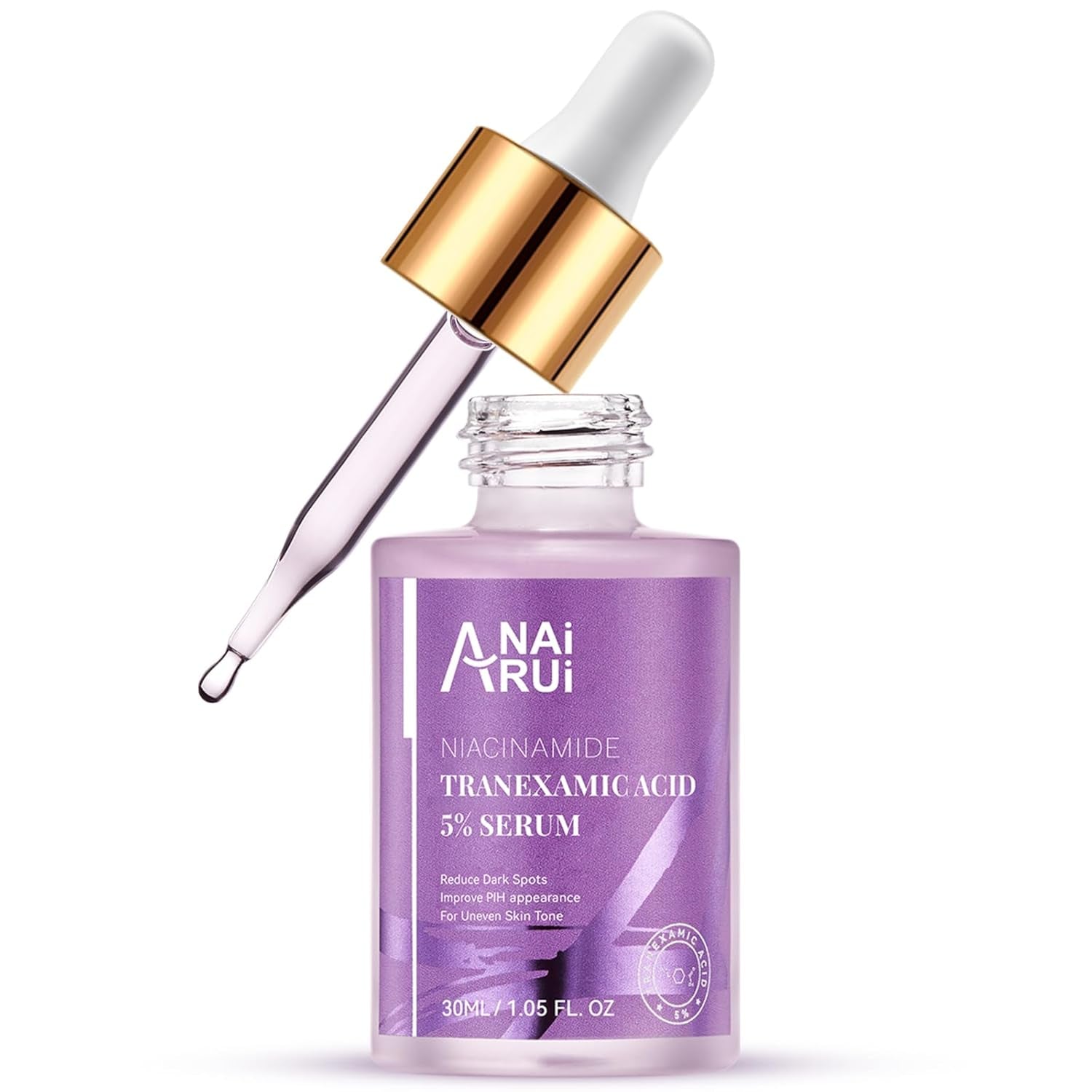 ANAI RUI 5% Tranexamic Acid + Niacinamide Serum 30ml | Dark Spot Corrector & Brightening Treatment for Uneven Skin Tone