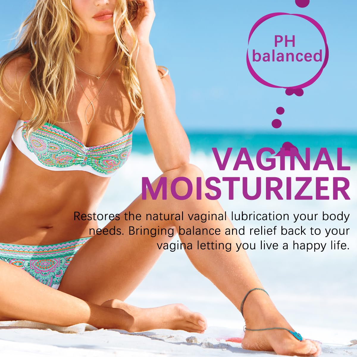 ESUNM Vaginal Wetness & Firming – 60 Capsules | pH Balance, Moisture & Intimate Elasticity Support