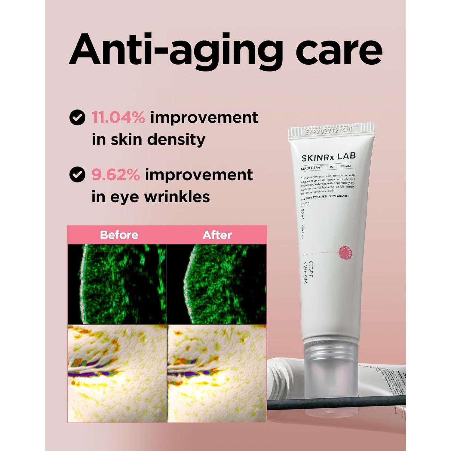 BEISIKS SKINRxLAB MadeCera Core Cream 50ml | Firming & Hydrating Korean Anti-Aging Moisturiser