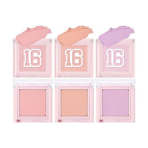 16BRAND Mini Mini Blusher - Natural, Long-Lasting Blush (3 Shades)