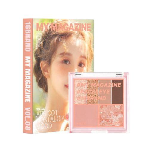 16BRAND My Magazine Shadow Palette - 10 Shades | Blendable, Long-Lasting & Ultra-Pigmented