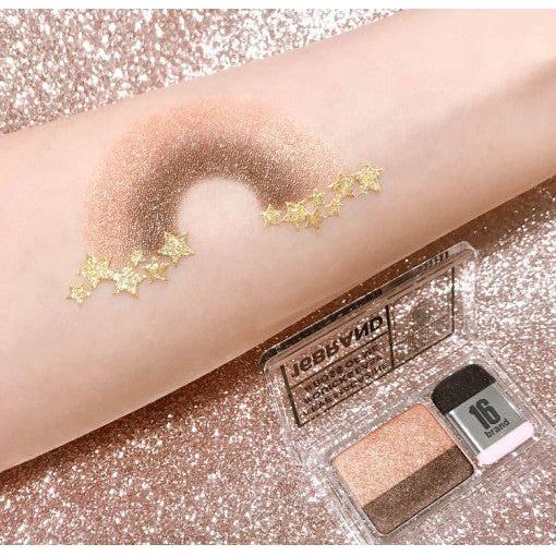 16BRAND Sixteen Eye Magazine - 7 Shades | One-Swipe Eyeshadow Duo for Effortless Perfection