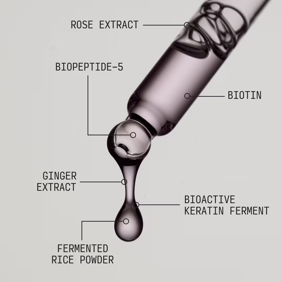 Cécred Restoring Hair & Edge Drops 50ml | Peptide-Infused Hair Serum for Fuller, Healthier Hair