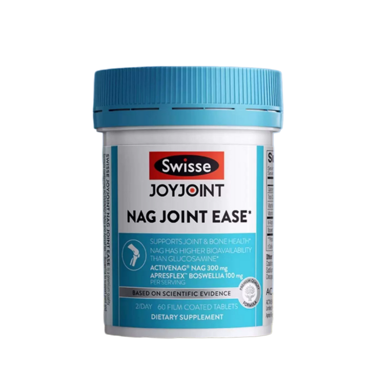 SWISSE Joyjoint NAG Joint Ease Dietary Supplement (60 Film-Coated Tablets)