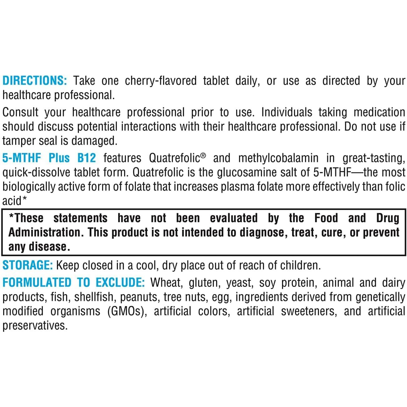 XYMOGEN 5-MTHF Plus B12 60 Quick-Dissolve Tablets The Advanced Methylation Support for Brain, Nerve & Cellular Health
