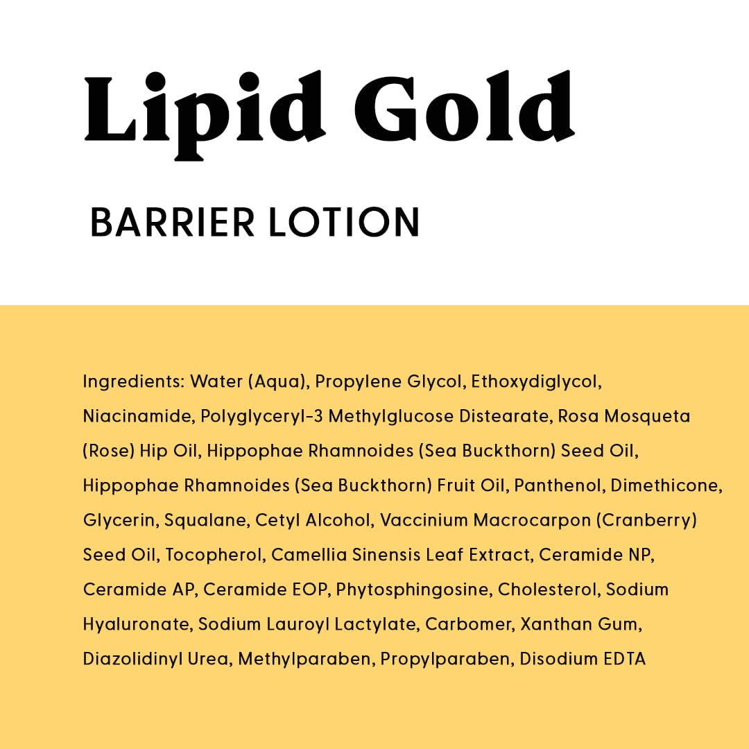 Stratia Lipid Gold Barrier Lotion – 50ml | Strengthens & Restores Skin Barrier