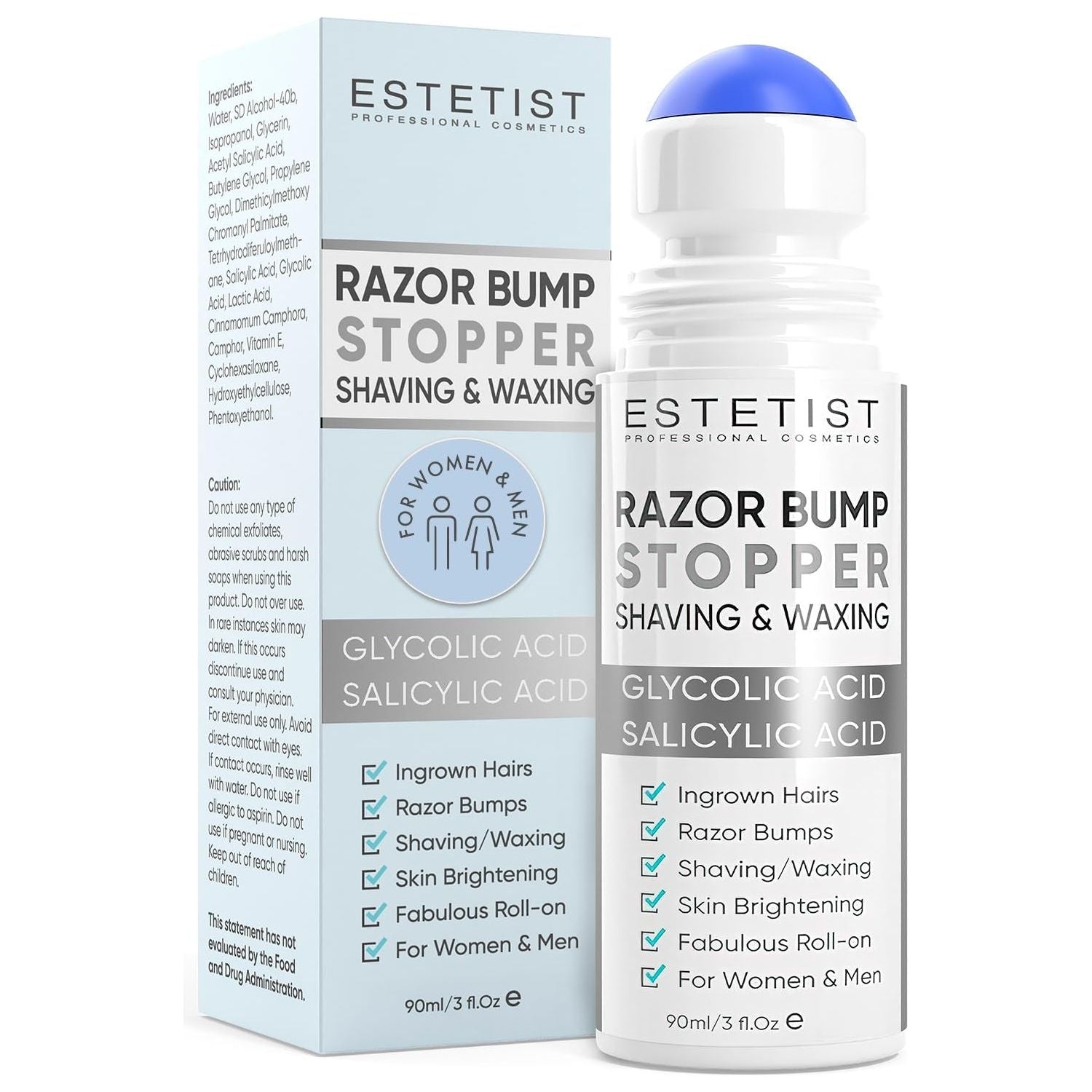 ESTETIST Razor Bump Stopper (Original Scent) - 90ml | Ingrown Hair & Dark Spot Solution
