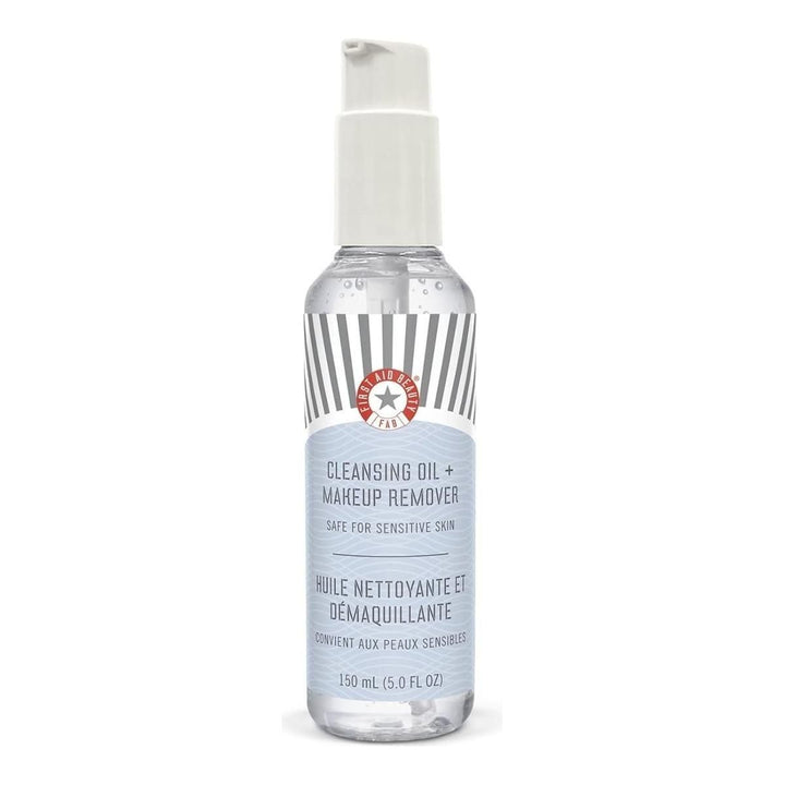 First Aid Beauty 2-in-1 Cleansing Oil + Makeup Remover: Melt Away Makeup, Reveal Hydrated Skin!