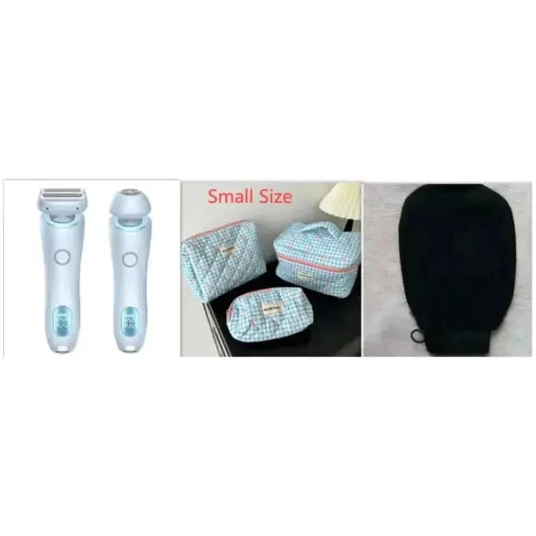 2-in-1 Hair Removal Epilator | Dual-Head Painless Electric Shaver