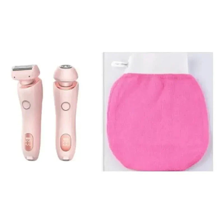 2-in-1 Hair Removal Epilator - USB Rechargeable Trimmer & Epilator for Smooth Skin