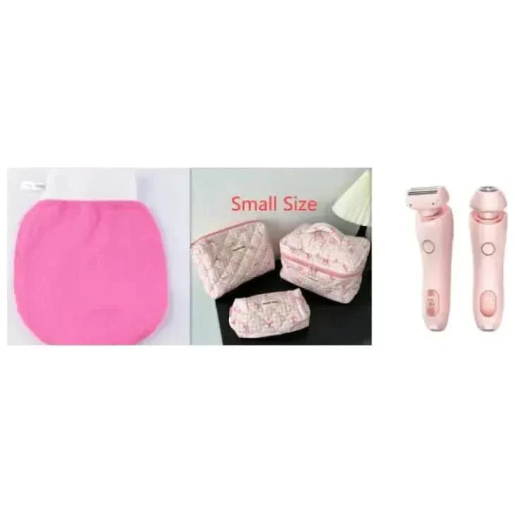 2-in-1 Hair Removal Epilator | Dual-Head Painless Electric Shaver