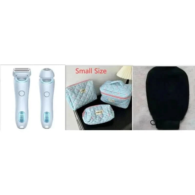 2-in-1 Hair Removal Epilator - USB Rechargeable Trimmer & Epilator for Smooth Skin
